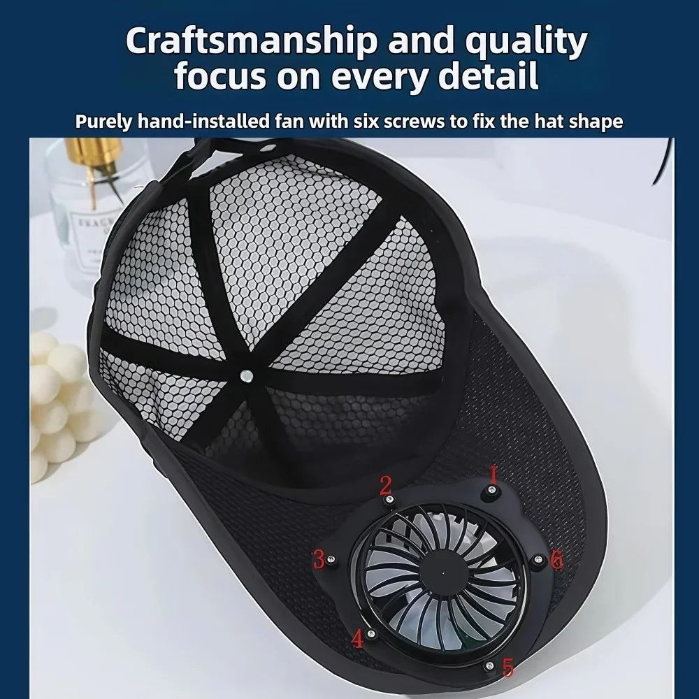 Casquette CIMAIR Vent Solaire — détail produit